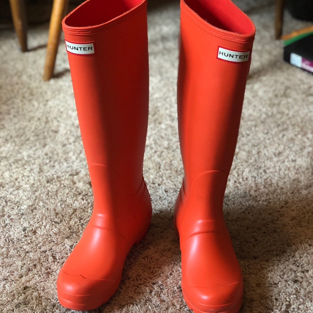 Hunter rain boots